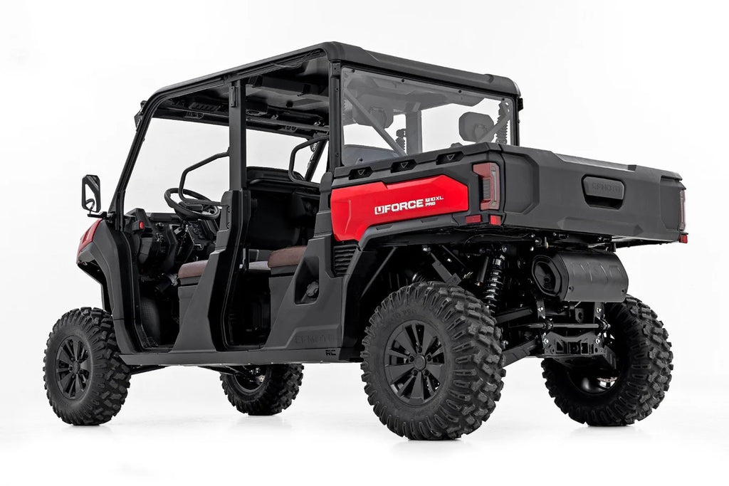 Rough Country Rocker Guard Kit | 4 Seater | CFMOTO UFORCE U10 Pro - Back View