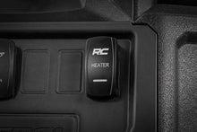 Load image into Gallery viewer, Rough Country Rocker Switch | Cab Heater | 2x1 with Logo | Blue Back Light 710HS - Installation View