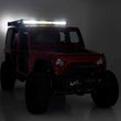 Load image into Gallery viewer, Rough Country Roof Rack | Black Series Lights | Jeep Wrangler JK/Wrangler Unlimited  (07-18) 10615 - Side View