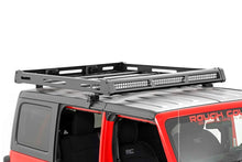 Load image into Gallery viewer, Rough Country Roof Rack | Black Series Lights | Jeep Wrangler JL (18-24)/Wrangler Unlimited (18-24) 10622 - Additional View 5