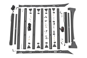 Rough Country Roof Rack | FR & RR 40 Inch Single Row BLK LEDs | Ford F-150 2WD/4WD (15-18) 51022 - Main Product View