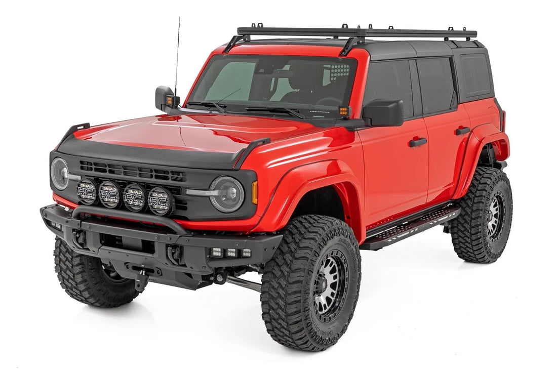 Rough Country Roof Rack | Ford Bronco 4WD (2021-2025) - Installation View