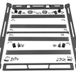Load image into Gallery viewer, Rough Country Roof Rack | Jeep Wrangler JK/Wrangler Unlimited  (2007-2018) 10605 - Main Product View