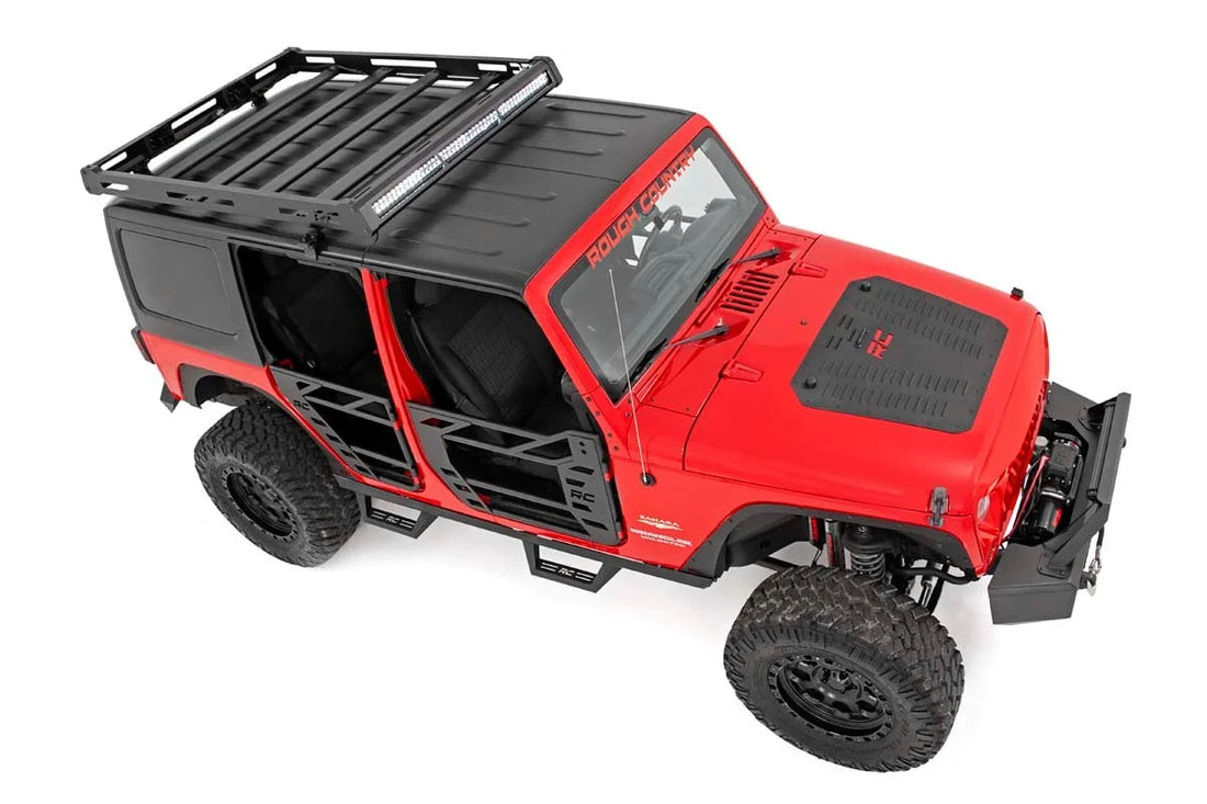 Rough Country Roof Rack | Jeep Wrangler JK/Wrangler Unlimited  (2007-2018) 10605 - Additional View 6