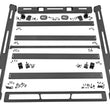 Load image into Gallery viewer, Rough Country Roof Rack | Jeep Wrangler JL (18-24)/Wrangler Unlimited (18-24) 4WD 10612 - Main Product View