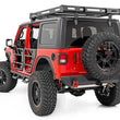 Load image into Gallery viewer, Rough Country Roof Rack | Jeep Wrangler JL (18-24)/Wrangler Unlimited (18-24) 4WD 10612 - Back View