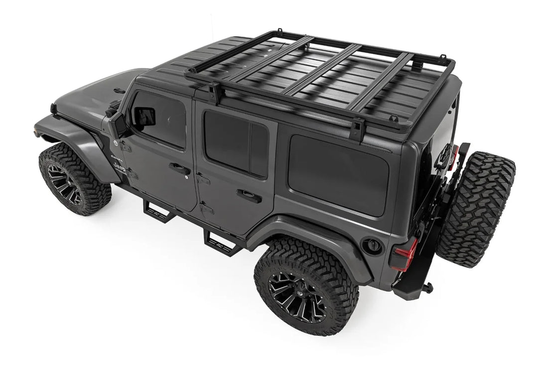 Rough Country Roof Rack | Jeep Wrangler JL (18-26)/Wrangler Unlimited (18-26) 4WD 88206 - Back View