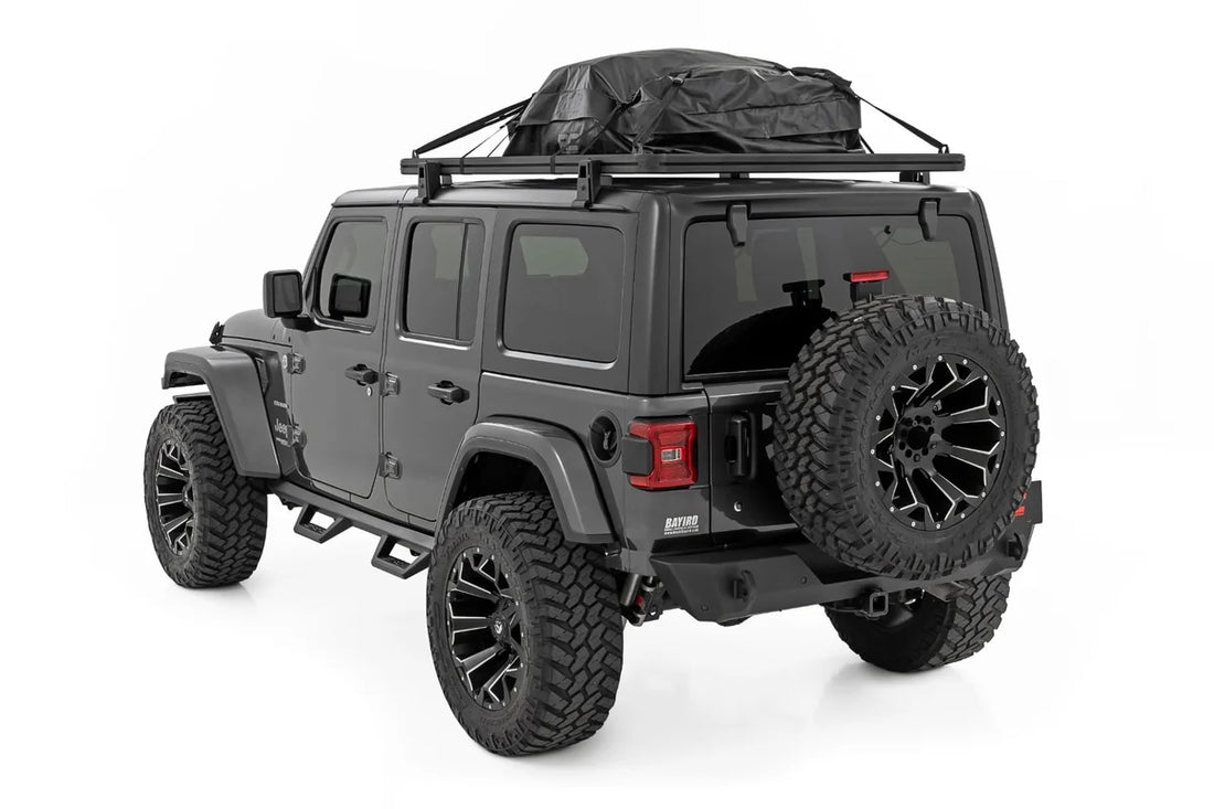 Rough Country Roof Rack | Jeep Wrangler JL (18-26)/Wrangler Unlimited (18-26) 4WD 88206 - Installation View