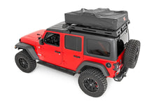 Load image into Gallery viewer, Rough Country Roof Top Tent | Rack Mount | 12 Volt Accessory &amp; LED Light Kit 99050 - Back View