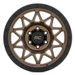 Load image into Gallery viewer, Rough Country Rough Country 78 Series Wheel | Simulated Beadlock | Bronze/Black | 17x8.5 | 6x135 | +0mm 78170917 - Side View