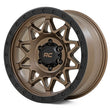 Load image into Gallery viewer, Rough Country Rough Country 78 Series Wheel | Simulated Beadlock | Bronze/Black | 18x9 | 5x5.5 | -12mm 78181214 - Main Pro...