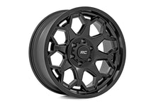 Load image into Gallery viewer, Rough Country Rough Country 80 Series Wheel | One-Piece | Semi Gloss Black | 20x10 | 5x5 | -25mm 80202413A - Main Product ...