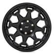 Load image into Gallery viewer, Rough Country Rough Country 80 Series Wheel | One-Piece | Semi Gloss Black | 20x10 | 5x5 | -19mm 80201813A - Side View