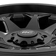 Load image into Gallery viewer, Rough Country Rough Country 80 Series Wheel | One-Piece | Semi Gloss Black | 20x10 | 5x5 | -19mm 80201813A - Additional Vi...