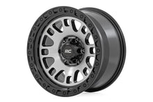 Load image into Gallery viewer, Rough Country Rough Country 82 Series Wheel | One-Piece | Machined Semi Gloss Black | 15x8 | 5x4.5 | -19mm 82151813M - Mai...