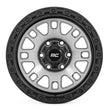 Load image into Gallery viewer, Rough Country Rough Country 82 Series Wheel | One-Piece | Machined Semi Gloss Black | 17x9 | 5x5 | -12mm 82170918M - Side ...