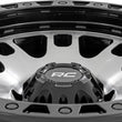 Load image into Gallery viewer, Rough Country Rough Country 82 Series Wheel | One-Piece | Machined Semi Gloss Black | 18x9 | 6x5.5 | -12mm 82181212M - Bac...