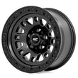 Load image into Gallery viewer, Rough Country Rough Country 82 Series Wheel | One-Piece | Semi Gloss Black | 15x8 | 5x5.5 | -19mm 82151814 - Main Product ...