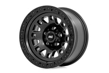 Load image into Gallery viewer, Rough Country Rough Country 82 Series Wheel | One-Piece | Semi Gloss Black | 15x8 | 5x5.5 | -19mm 82151814 - Main Product ...