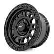 Load image into Gallery viewer, Rough Country Rough Country 82 Series Wheel | UTV | Semi Gloss Black | 15x7 | 4x110 | +10mm - Back View