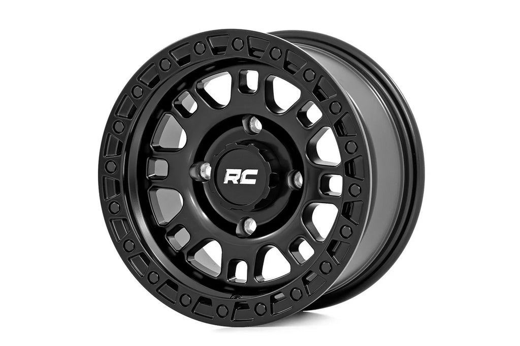 Rough Country Rough Country 82 Series Wheel | UTV | Semi Gloss Black | 15x7 | 4x137 | +10mm - Main Product View
