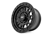 Load image into Gallery viewer, Rough Country Rough Country 82 Series Wheel | UTV | Semi Gloss Black | 15x7 | 4x137 | +10mm - Back View
