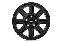 Load image into Gallery viewer, Rough Country Rough Country 84 Series Wheel | One-Piece | Gloss Black | 15x8 | 5x5.5 | -19mm 84150814 - Side View