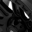 Load image into Gallery viewer, Rough Country Rough Country 84 Series Wheel | One-Piece | Gloss Black | 15x8 | 5x5.5 | -19mm 84150814 - Back View