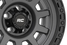 Load image into Gallery viewer, Rough Country Rough Country 85 Series Wheel | One-Piece | Gunmetal Gray/Black | 15x8 | 5x4.5 | -19mm - Additional View 5