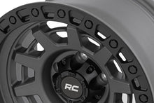 Load image into Gallery viewer, Rough Country Rough Country 85 Series Wheel | One-Piece | Gunmetal Gray/Black | 15x8 | 5x5.5 | -19mm - Additional View 6