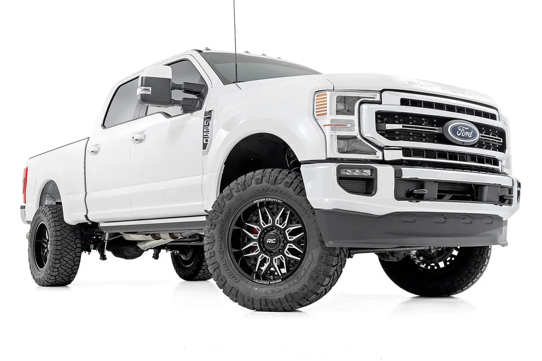 Rough Country Rough Country 86 Series Wheel | One-Piece | Gloss Black | 20x10 | 6x5.5 | -25mm 86201012 - Installation View