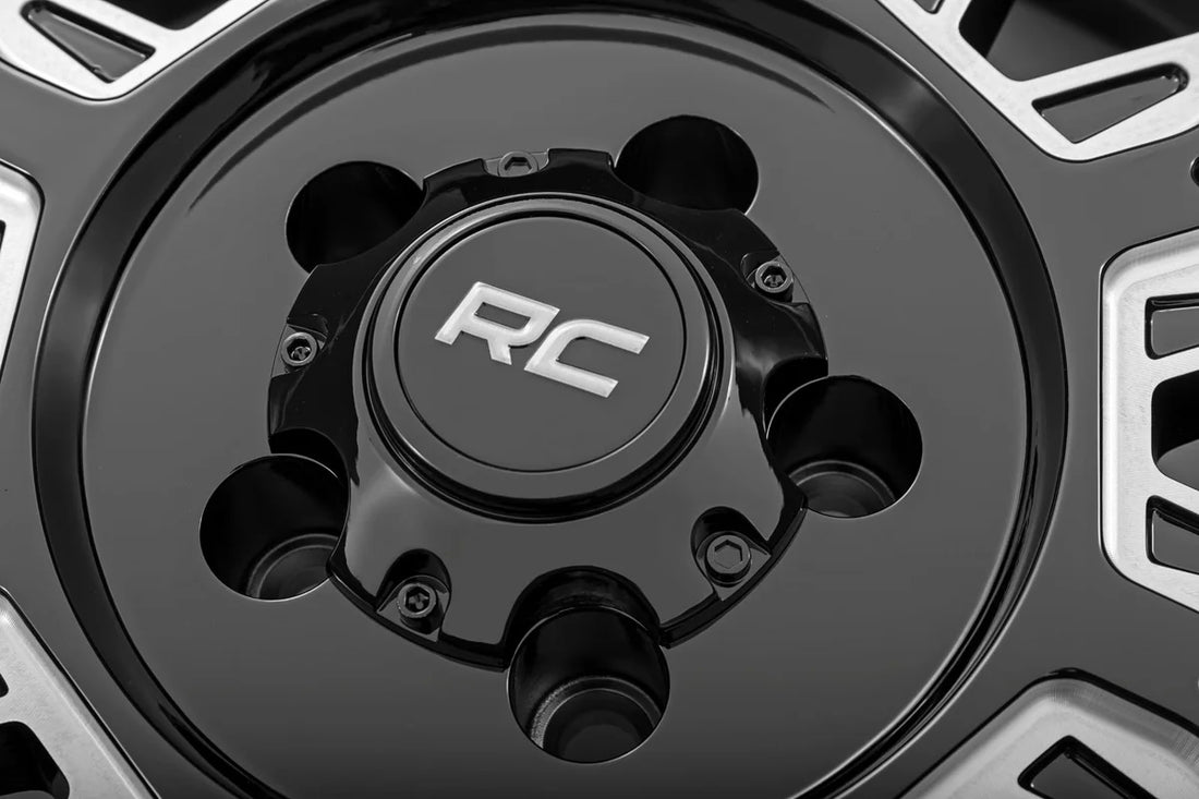 Rough Country Rough Country 86 Series Wheel | One-Piece | Gloss Black | 20x10 | 8x170 | -19mm 86201011 - Additional View 6