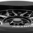 Load image into Gallery viewer, Rough Country Rough Country 86 Series Wheel | One-Piece | Gloss Black | 20x10 | 8x180 | -19mm 86201006 - Installation View