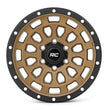 Load image into Gallery viewer, Rough Country Rough Country 87 Series Wheel | Simulated Beadlock | Bronze/Black | 17x8.5 | 6x5.5 |+25mm - Main Product View