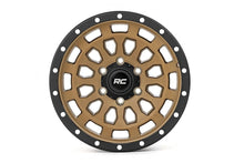 Load image into Gallery viewer, Rough Country Rough Country 87 Series Wheel | Simulated Beadlock | Bronze/Black | 17x8.5 | 6x5.5 |+25mm - Main Product View