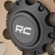 Load image into Gallery viewer, Rough Country Rough Country 87 Series Wheel | Simulated Beadlock | Bronze/Black | 17x8.5 | 6x5.5 |+25mm - Side View