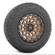 Load image into Gallery viewer, Rough Country Rough Country 87 Series Wheel | Simulated Beadlock | Bronze/Black | 17x8.5 | 6x5.5 |+25mm - Back View