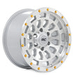 Load image into Gallery viewer, Rough Country Rough Country 87 Series Wheel | Simulated Beadlock | Full Machine | 17x8.5 | 5x5 | +0mm - Installation View