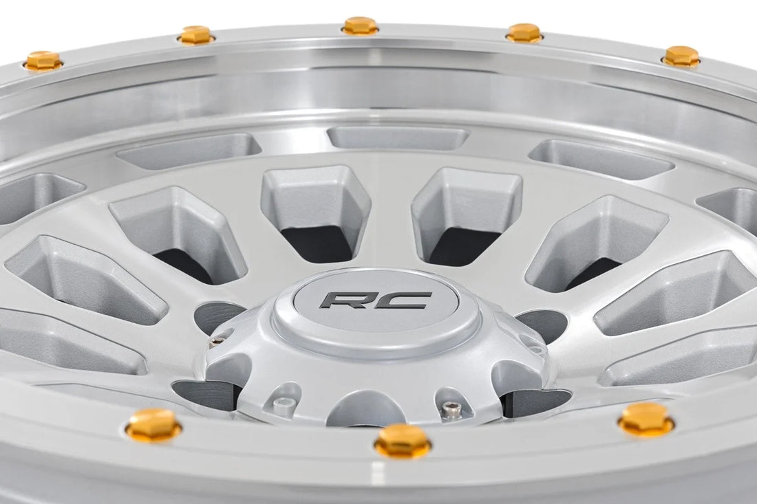 Rough Country Rough Country 87 Series Wheel | Simulated Beadlock | Full Machine | 17x8.5 | 5x5 | +0mm - Additional View 5