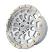 Load image into Gallery viewer, Rough Country Rough Country 87 Series Wheel | Simulated Beadlock | Full Machine | 17x8.5 | 6x5.5 | +0mm - Back View