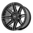 Load image into Gallery viewer, Rough Country Rough Country 88 Series Wheel | One-Piece | Gloss Black | 17x9 | 5x5 | -12mm 88170918 - Installation View