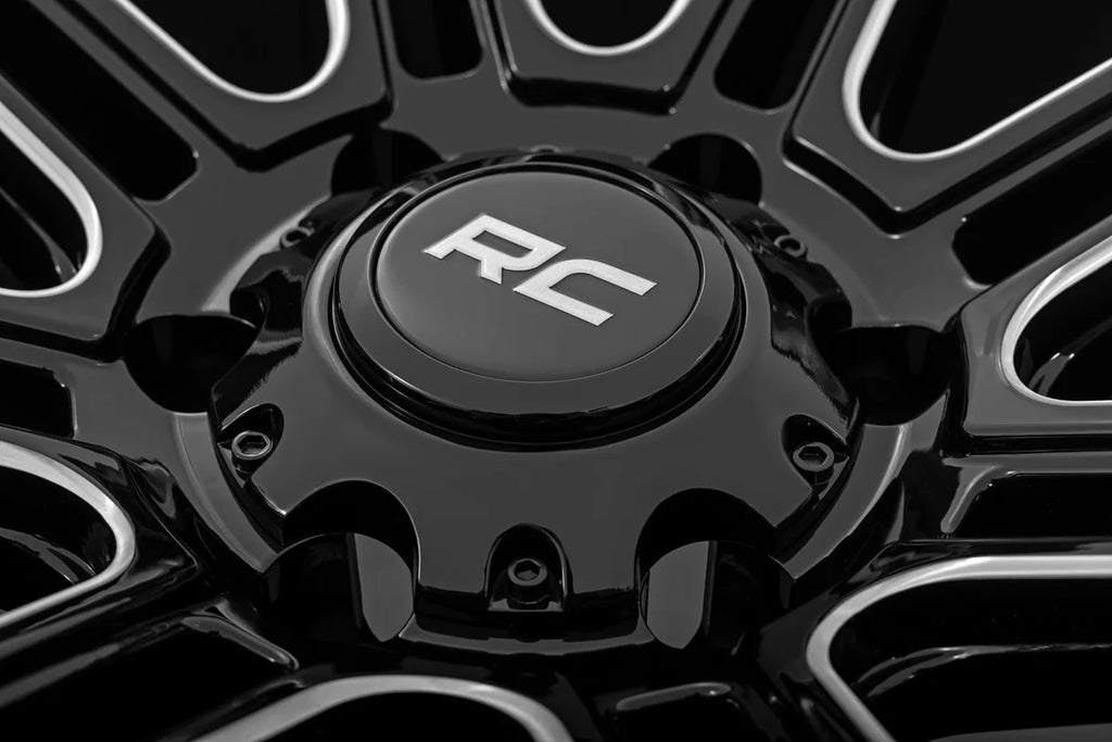 Rough Country Rough Country 88 Series Wheel | One-Piece | Gloss Black | 17x9 | 5x5 | -12mm 88170918 - Additional View 6