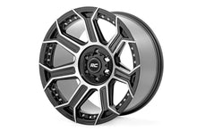 Load image into Gallery viewer, Rough Country Rough Country 89 Series Wheel | One-Piece | Black Machined Gun Metal | 20x10 | 8x180 | -19mm 89201006 - Main...