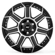 Load image into Gallery viewer, Rough Country Rough Country 89 Series Wheel | One-Piece | Black Machined Gun Metal | 20x10 | 8x180 | -19mm 89201006 - Back...