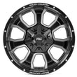 Load image into Gallery viewer, Rough Country Rough Country 93 Series Wheel | One-Piece | Matte Black | 20x10 | 8x170 | -18mm 93201011 - Side View