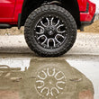 Load image into Gallery viewer, Rough Country Rough Country 93 Series Wheel | One-Piece | Matte Black | 20x10 | 8x6.5 | -18mm 93201010 - Installation View