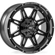 Load image into Gallery viewer, Rough Country Rough Country 94 Series Wheel | One-Piece | Matte Black | 20x10 | 8x170 | -18mm 94201011 - Main Product View