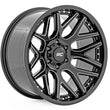 Load image into Gallery viewer, Rough Country Rough Country 95 Series Wheel | Machined One-Piece | Gloss Black | 20x10 | 6x5.5 | -25mm 95201012M - Main Pr...