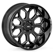 Load image into Gallery viewer, Rough Country Rough Country 96 Series Wheel | One-Piece | Gloss Black | 20x10 | 8x180 | -19mm 96201006 - Main Product View