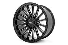Load image into Gallery viewer, Rough Country Rough Country 97 Series Wheel | One-Piece | Gloss Black | 17x9 | 5x5 | -12mm 97170918 - Main Product View